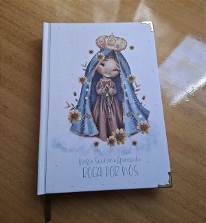 Agenda folhas costuradas