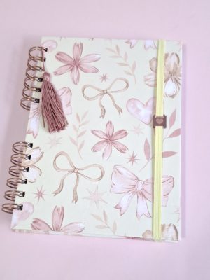 Kit Caderno Colegial + Caderno Slim Laços